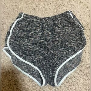 Gray Thigh Shorts